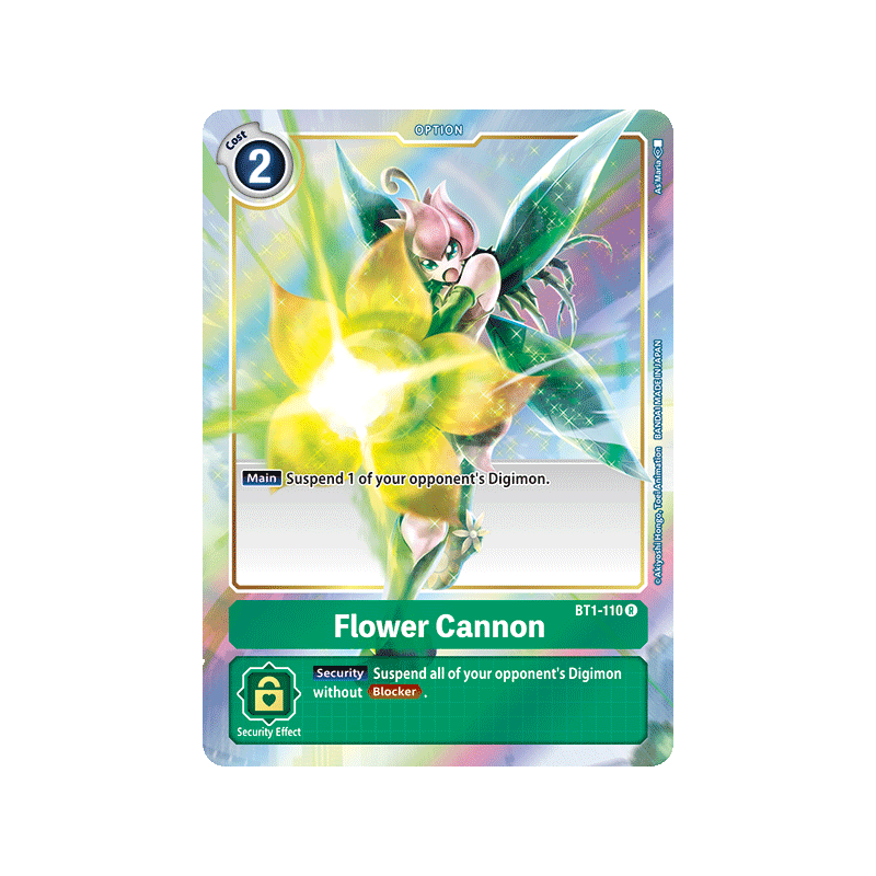 Digimon_TCG_BT1-110_AA_Flower_Cannon_Alternative_Art_New_Evolution_Card_Game