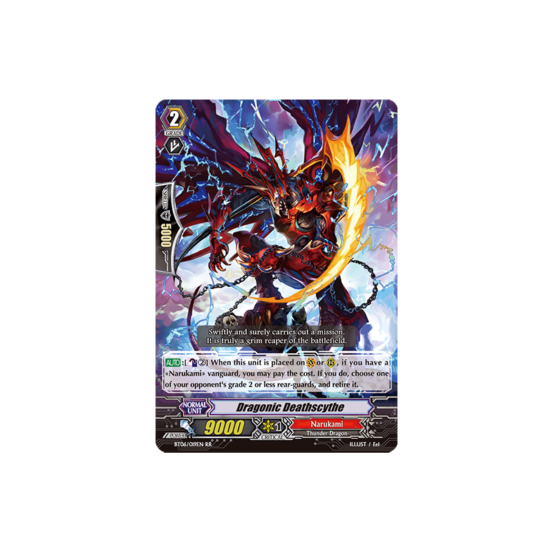 Vanguard_TCG_card_BT06_019EN_RR_Dragonic_Deathscythe_Breaker_of_Limits