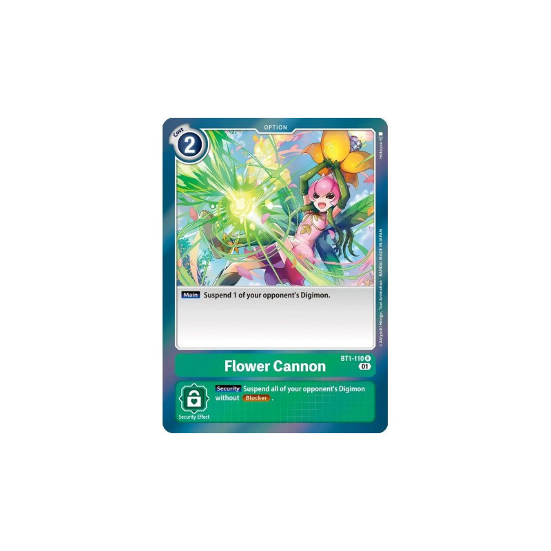 Digimon_TCG_BT1-110_AA_Flower_Cannon_Alternative_Art_New_Evolution_Card_Game