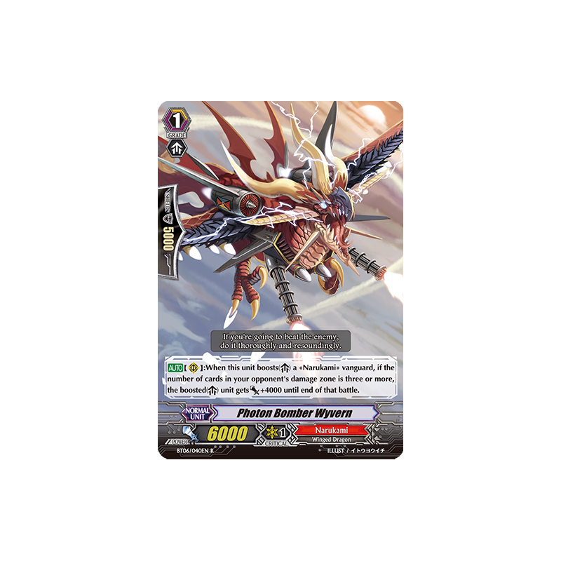Vanguard_TCG_card_BT06_040EN_R_Photon_Bomber_Wyvern_Breaker_of_Limits