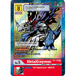 Digimon_TCG_BT1-114_AA_MetalGreymon_Alternative_Art_New_Evolution_Card_Game