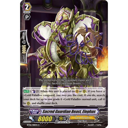 Vanguard_TCG_card_BT06_081EN_C_Sacred_Guardian_Beast_Elephas_Breaker_of_Limits