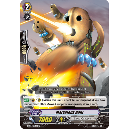 Vanguard_TCG_card_BT06_106EN_C_Marvelous_Hani_Breaker_of_Limits