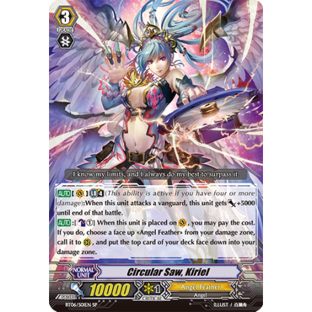 Vanguard_TCG_card_BT06_S01EN_SP_Circular_Saw_Kiriel_Breaker_of_Limits