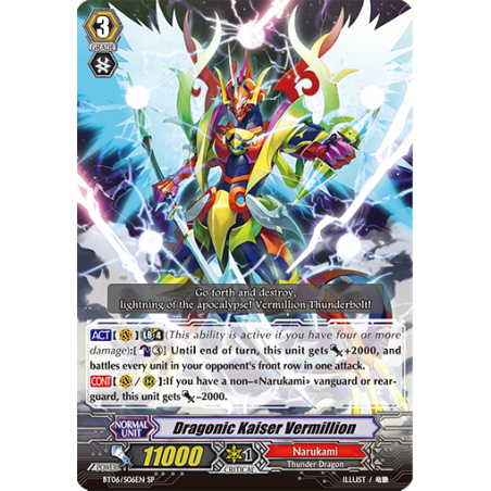 Vanguard_TCG_card_BT06_S06EN_SP_Dragonic_Kaiser_Vermillion_Breaker_of_Limits