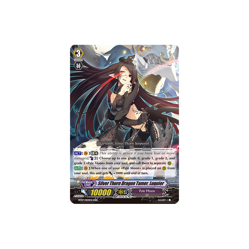 Vanguard_TCG_card_BT07_004EN_RRR_Silver_Thorn_Dragon_Tamer_Luquier_Breaker_of_Limits
