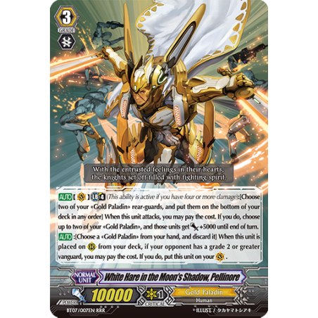 Vanguard_TCG_card_BT07_007EN_RRR_White_Hare_in_the_Moon_s_Shadow_Pellinore_Breaker_of_Limits