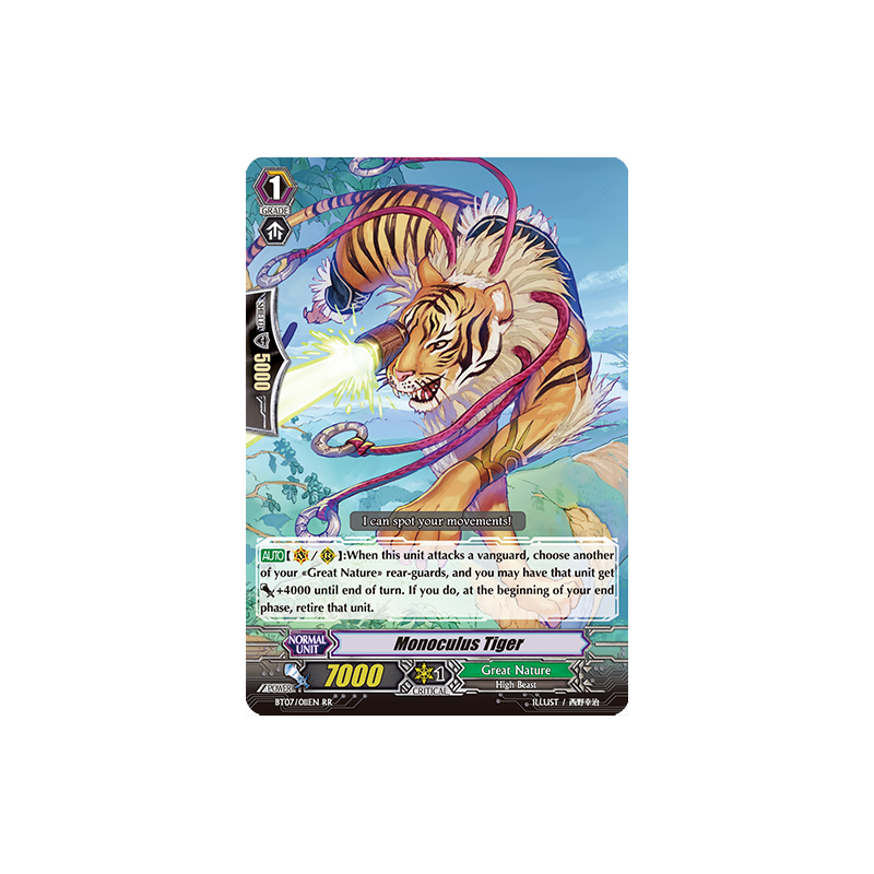 Vanguard_TCG_card_BT07_011EN_RR_Monoculus_Tiger_Breaker_of_Limits