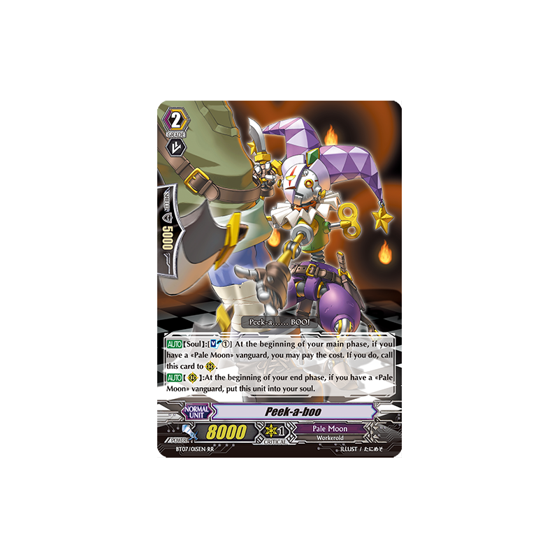 Vanguard_TCG_card_BT07_015EN_RR_Peek-a-boo_Breaker_of_Limits