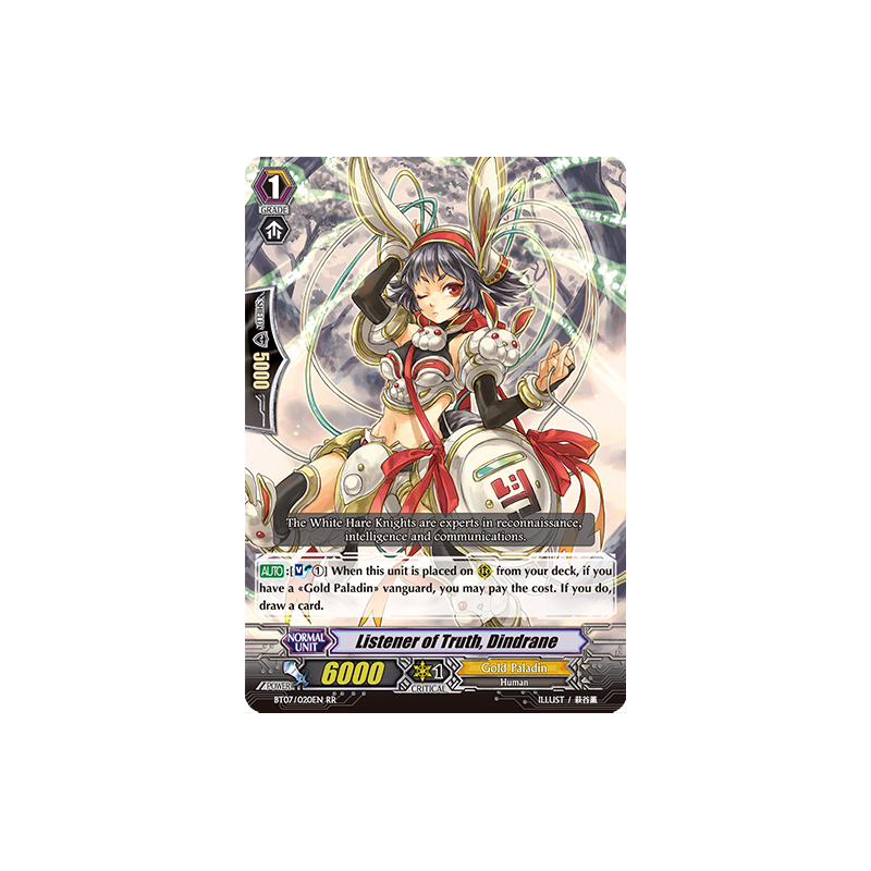 Vanguard_TCG_card_BT07_020EN_RR_Listener_of_Truth_Dindrane_Breaker_of_Limits