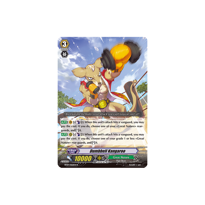 Vanguard_TCG_card_BT07_022EN_R_Dumbbell_Kangaroo_Breaker_of_Limits