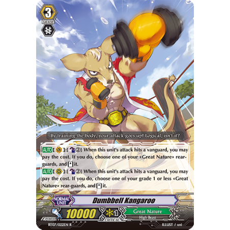 Vanguard_TCG_card_BT07_022EN_R_Dumbbell_Kangaroo_Breaker_of_Limits