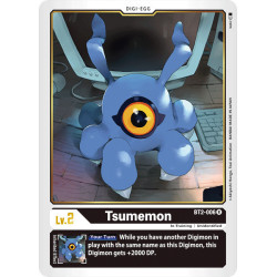 Digimon_TCG_BT2-006_Tsumemon_Rare_Ultimate_Power_Card_Game