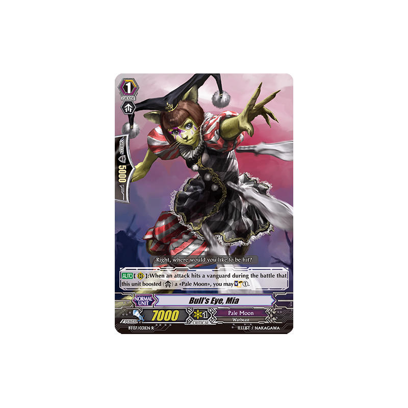 Vanguard_TCG_card_BT07_031EN_R_Bull_s_Eye_Mia_Breaker_of_Limits