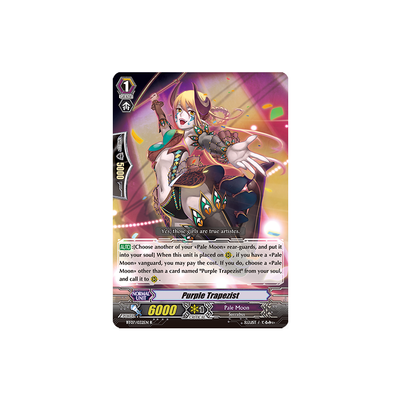 Vanguard_TCG_card_BT07_032EN_R_Purple_Trapezist_Breaker_of_Limits