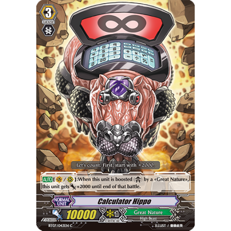 Vanguard_TCG_card_BT07_043EN_C_Calculator_Hippo_Breaker_of_Limits