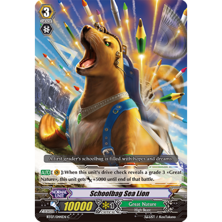 Vanguard_TCG_card_BT07_044EN_C_Schoolbag_Sea_Lion_Breaker_of_Limits