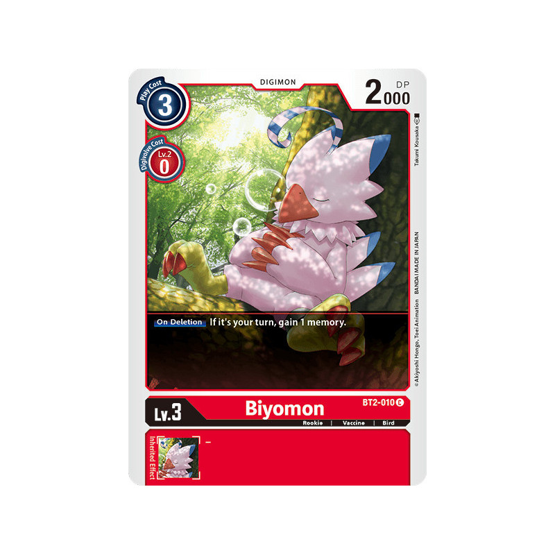 Digimon_TCG_BT2-010_Biyomon_Common_Ultimate_Power_Card_Game