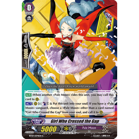 Vanguard_TCG_card_BT07_074EN_C_Girl_Who_Crossed_the_Gap_Breaker_of_Limits