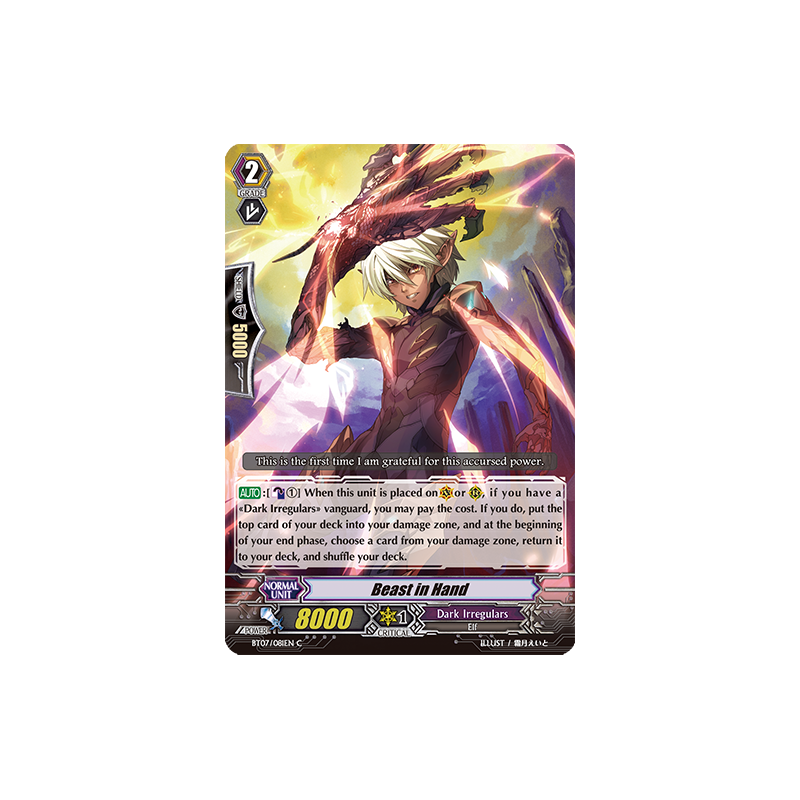 Vanguard_TCG_card_BT07_081EN_C_Beast_in_Hand_Breaker_of_Limits