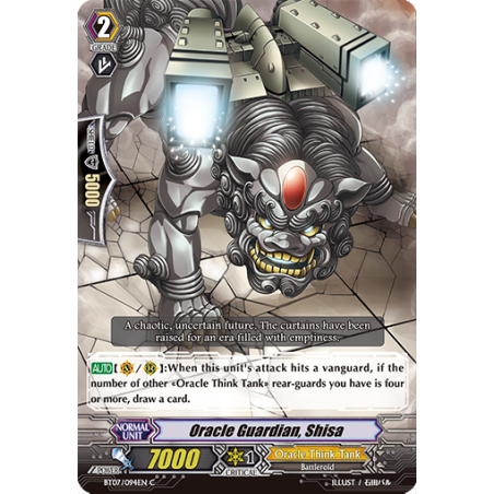 Vanguard_TCG_card_BT07_094EN_C_Oracle_Guardian_Shisa_Breaker_of_Limits