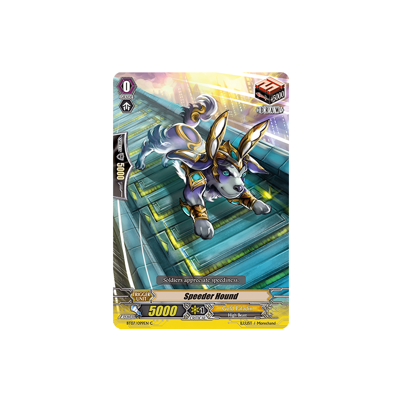 Vanguard_TCG_card_BT07_099EN_C_Speeder_Hound_Breaker_of_Limits