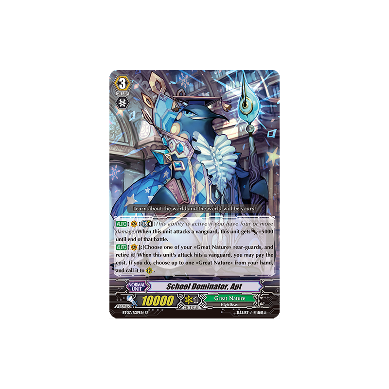 Vanguard_TCG_card_BT07_S09EN_SP_School_Dominator_Apt_Breaker_of_Limits
