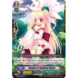 Vanguard_TCG_card_BT08_013EN_RR_Maiden_of_Rainbow_Wood_Blue_Storm_Armada