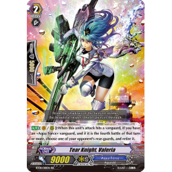 Vanguard_TCG_card_BT08_018EN_RR_Tear_Knight_Valeria_Blue_Storm_Armada