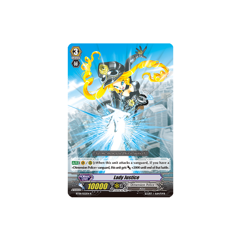 Vanguard_TCG_card_BT08_022EN_R_Lady_Justice_Blue_Storm_Armada