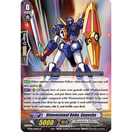 Vanguard_TCG_card_BT08_026EN_R_Dimensional_Robo_Goyusha_Blue_Storm_Armada