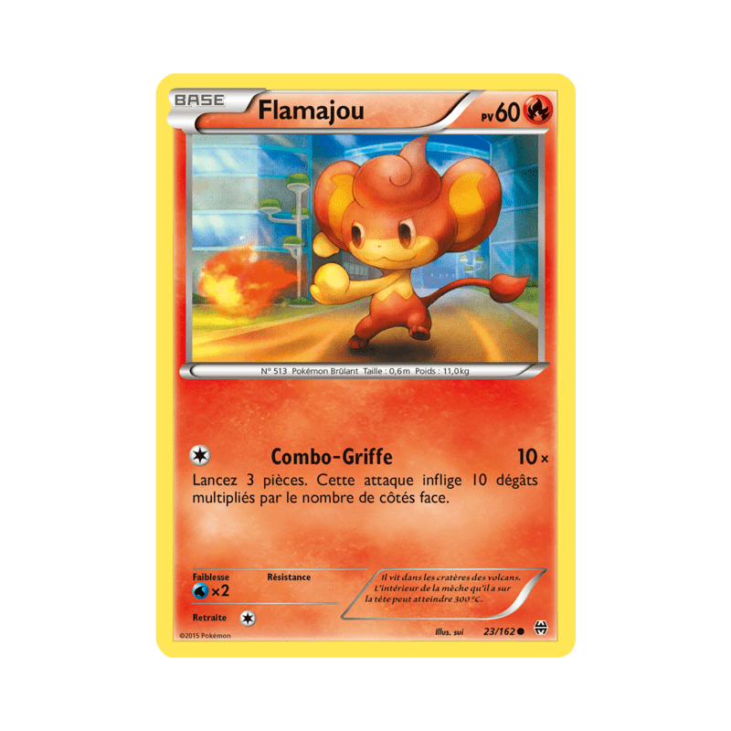 pokemon-tcg-23-164-flamajou-common-impulsion-turbo-xy-bkt