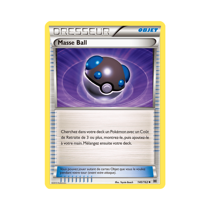 pokemon-tcg-140-164-masse-ball-uncommon-impulsion-turbo-xy-bkt
