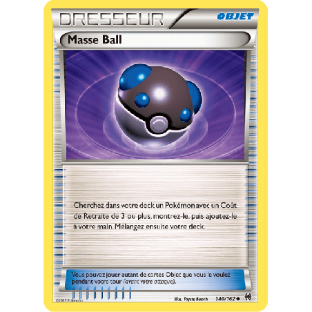 pokemon-tcg-140-164-masse-ball-uncommon-impulsion-turbo-xy-bkt
