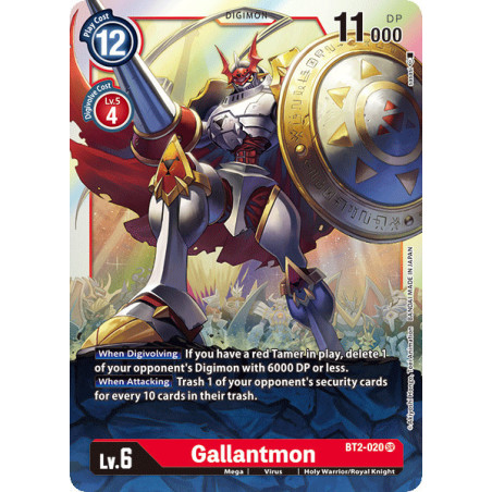 Digimon_TCG_BT2-020_Gallantmon_Super_Rare_Ultimate_Power_Card_Game