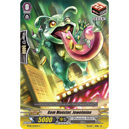 Vanguard_TCG_card_BT08_054EN_C_Gem_Monster_Jewelmine_Blue_Storm_Armada