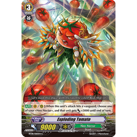 Vanguard_TCG_card_BT08_060EN_C_Exploding_Tomato_Blue_Storm_Armada