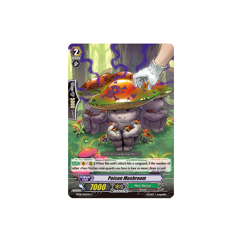 Vanguard_TCG_card_BT08_063EN_C_Poison_Mushroom_Blue_Storm_Armada