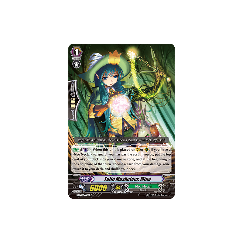 Vanguard_TCG_card_BT08_065EN_C_Tulip_Musketeer_Mina_Blue_Storm_Armada