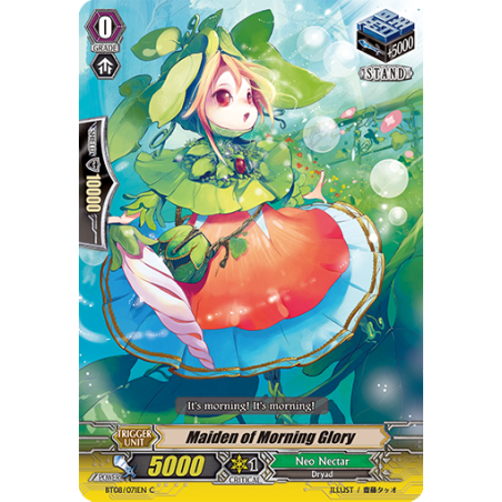 Vanguard_TCG_card_BT08_071EN_C_Maiden_of_Morning_Glory_Blue_Storm_Armada