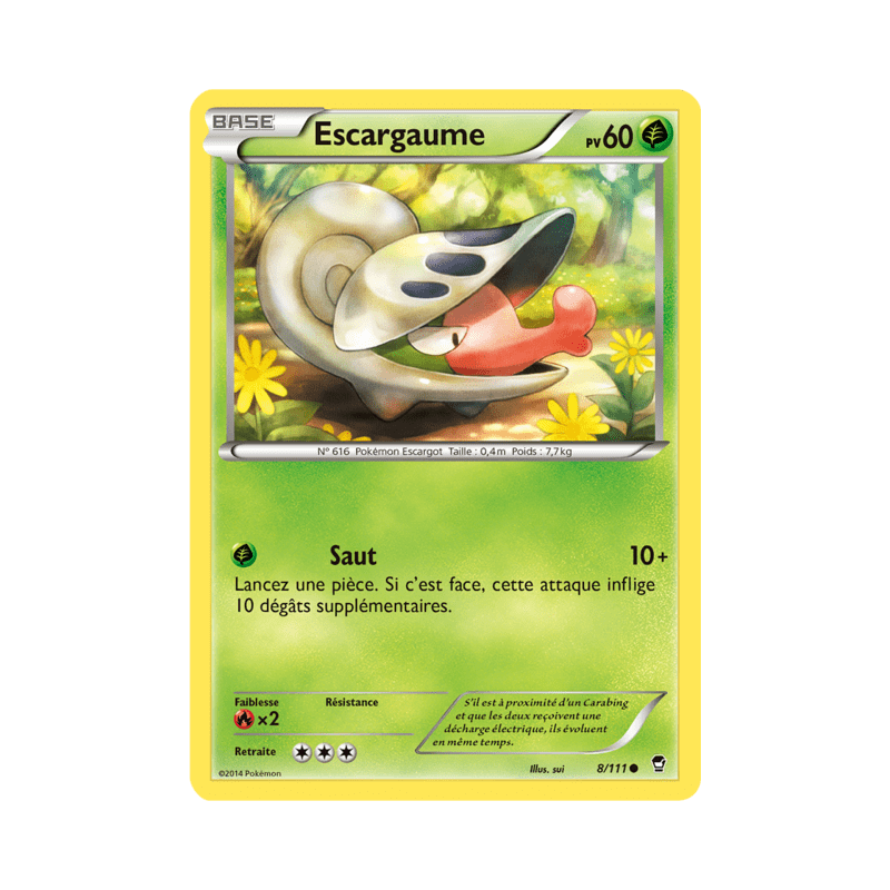 pokemon-tcg-8-113-escargaume-common-poings-furieux-xy-ffi
