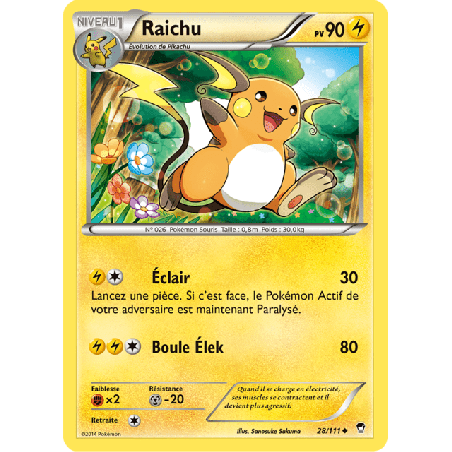 pokemon-tcg-28-113-raichu-uncommon-poings-furieux-xy-ffi