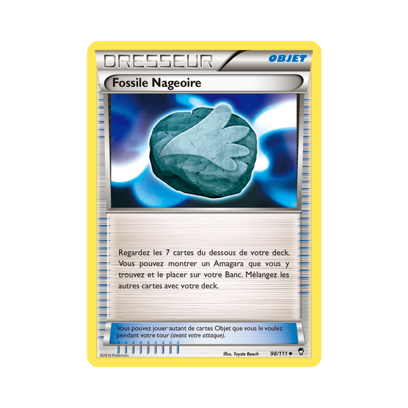 pokemon-tcg-98-113-fossile-nageoire-uncommon-poings-furieux-xy-ffi
