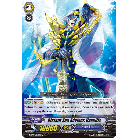 Vanguard_TCG_card_BT08_087EN_C_Distant_Sea_Advisor_Vassilis_Blue_Storm_Armada