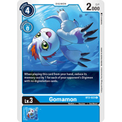 Digimon_TCG_BT2-023_Gomamon_Common_Ultimate_Power_Card_Game