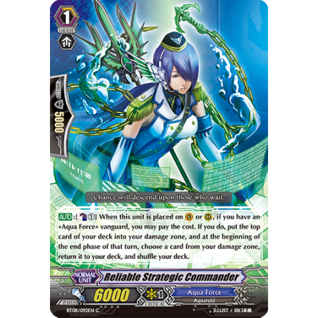Vanguard_TCG_card_BT08_092EN_C_Reliable_Strategic_Commander_Blue_Storm_Armada