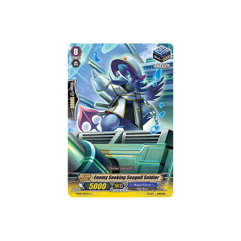 Vanguard_TCG_card_BT08_095EN_C_Enemy_Seeking_Seagull_Soldier_Blue_Storm_Armada