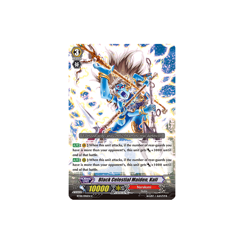 Vanguard_TCG_card_BT08_096EN_C_Black_Celestial_Maiden_Kali_Blue_Storm_Armada