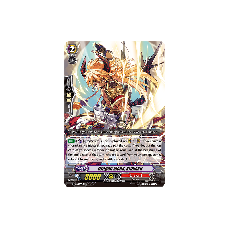 Vanguard_TCG_card_BT08_097EN_C_Dragon_Monk_Kinkaku_Blue_Storm_Armada