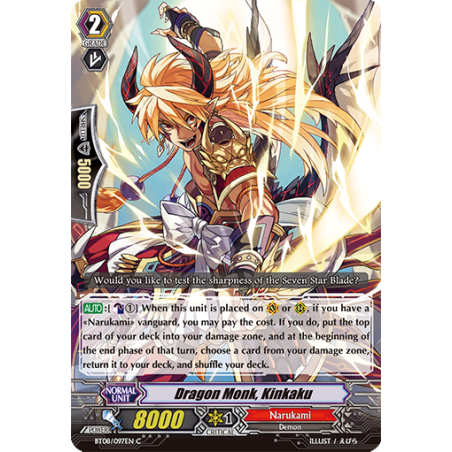 Vanguard_TCG_card_BT08_097EN_C_Dragon_Monk_Kinkaku_Blue_Storm_Armada